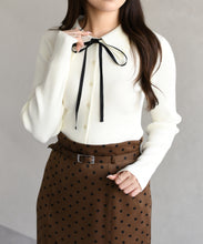 画像をギャラリービューアに読み込む, 襟フリルニット/TT618304