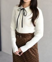 画像をギャラリービューアに読み込む, 襟フリルニット/TT618304