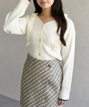 画像をギャラリービューアに読み込む, 肩リボン配色ニット/TT618307