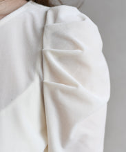 画像をギャラリービューアに読み込む, シアーベロア5分袖カットソー/TT618202