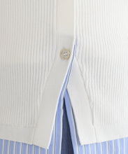 画像をギャラリービューアに読み込む, シャツレイヤードポロ襟リブニット/MM628321