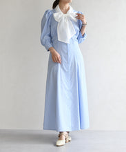 画像をギャラリービューアに読み込む, シアーボウタイ付きシャツワンピース/TT617407