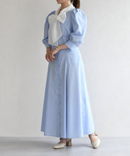 画像をギャラリービューアに読み込む, シアーボウタイ付きシャツワンピース/TT617407