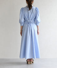 画像をギャラリービューアに読み込む, シアーボウタイ付きシャツワンピース/TT617407