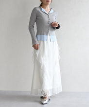 画像をギャラリービューアに読み込む, レイヤードカラーニット/TT618308