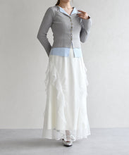 画像をギャラリービューアに読み込む, レイヤードカラーニット/TT618308