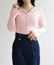 画像をギャラリービューアに読み込む, レイヤードカラーニット/TT618308