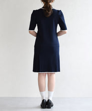 画像をギャラリービューアに読み込む, 配色ポロニットワンピース/TT627404