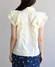 画像をギャラリービューアに読み込む, 袖フリルボウタイブラウス/TT628101