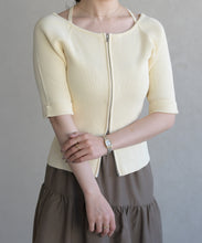 画像をギャラリービューアに読み込む, ホルターネックジップニット/TT628306