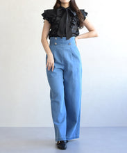 画像をギャラリービューアに読み込む, 袖フリルボウタイブラウス/TT628101