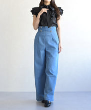 画像をギャラリービューアに読み込む, 袖フリルボウタイブラウス/TT628101