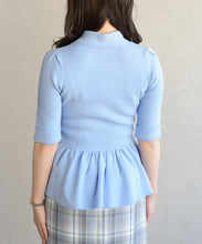 画像をギャラリービューアに読み込む, 襟付きペプラムニット/TT628303
