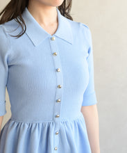 画像をギャラリービューアに読み込む, 襟付きペプラムニット/TT628303