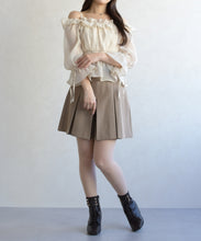画像をギャラリービューアに読み込む, シャーリングフリルブラウス/TT628103