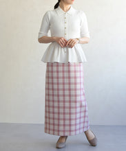 画像をギャラリービューアに読み込む, 襟付きペプラムニット/TT628303