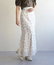 画像をギャラリービューアに読み込む, ドット×フラワーマーメイドスカート/TT617206