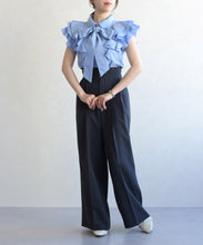 画像をギャラリービューアに読み込む, 袖フリルボウタイブラウス/TT628101