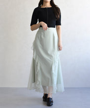 画像をギャラリービューアに読み込む, レースセミマーメイドスカート/TT617205