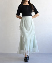 画像をギャラリービューアに読み込む, レースセミマーメイドスカート/TT617205