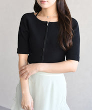 画像をギャラリービューアに読み込む, ホルターネックジップニット/TT628306