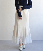 画像をギャラリービューアに読み込む, 裾レースマーメイドスカート/TT617210