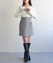 画像をギャラリービューアに読み込む, レーストリミング袖フレアニット/TT618305