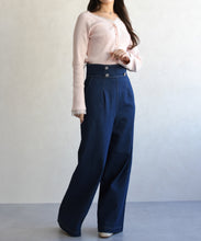 画像をギャラリービューアに読み込む, レーストリミング袖フレアニット/TT618305