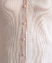 画像をギャラリービューアに読み込む, レーストリミング袖フレアニット/TT618305