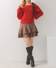 画像をギャラリービューアに読み込む, 【予約販売/11月中旬入荷予定】ベロアリボンスパンコールニット/TT648312