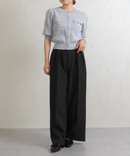 画像をギャラリービューアに読み込む, 配色スパンコールカーディガン/TT628401