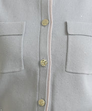 画像をギャラリービューアに読み込む, 配色スパンコールカーディガン/TT628401