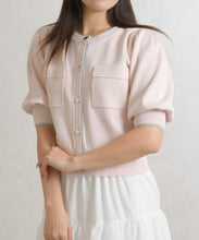 画像をギャラリービューアに読み込む, 配色スパンコールカーディガン/TT628401