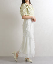 画像をギャラリービューアに読み込む, レースセミマーメイドスカート/TT617205