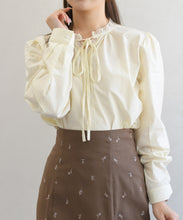 画像をギャラリービューアに読み込む, 【一部店舗限定】レース細リボンブラウス/TT658104