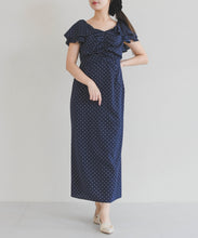 画像をギャラリービューアに読み込む, 【予約販売/4月下旬発売予定】バックリボンギャザーワンピース/TT627406