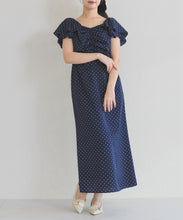 画像をギャラリービューアに読み込む, バックリボンギャザーワンピース/TT627406
