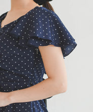 画像をギャラリービューアに読み込む, 【予約販売/4月下旬発売予定】バックリボンギャザーワンピース/TT627406