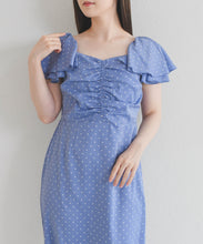 画像をギャラリービューアに読み込む, 【予約販売/4月下旬発売予定】バックリボンギャザーワンピース/TT627406