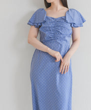 画像をギャラリービューアに読み込む, 【予約販売/4月下旬発売予定】バックリボンギャザーワンピース/TT627406