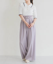 画像をギャラリービューアに読み込む, 【予約販売/3月下旬発売予定】アイレット編みポロニット/TT628304