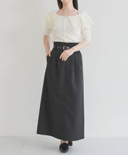 画像をギャラリービューアに読み込む, 【予約販売/3月下旬発売予定】レーストリミングビッグカラーニット/TT628302