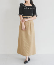 画像をギャラリービューアに読み込む, バックフリルシアーチノスカート/TT627201