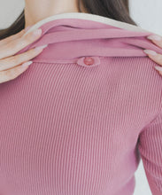 画像をギャラリービューアに読み込む, 【予約販売/3月下旬発売予定】アシメリボン2way配色ケープニット/MM628310