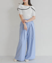 画像をギャラリービューアに読み込む, アシメリボン2way配色ケープニット/MM628310