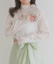 画像をギャラリービューアに読み込む, 【一部店舗限定】フェミニンシアーレーストップス/MM658201