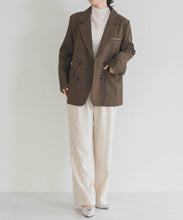 画像をギャラリービューアに読み込む, 【一部店舗限定】ソフトダブルテーラードジャケット/MM658501