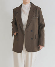 画像をギャラリービューアに読み込む, 【一部店舗限定】ソフトダブルテーラードジャケット/MM658501