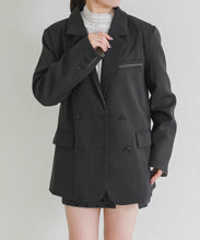 画像をギャラリービューアに読み込む, 【一部店舗限定】ソフトダブルテーラードジャケット/MM658501