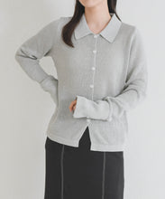 画像をギャラリービューアに読み込む, 【一部店舗限定】シアー襟ニットカーディガン/TT658303
